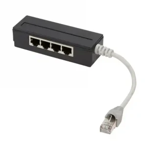 Gratis Versand RJ45 Splitter 1zu1 Verteiler 4-fach RJ45 Y-Adapter LAN Y-Adapter Patchadapter