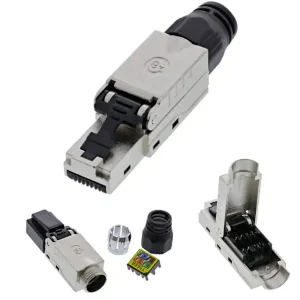 Ausverkauf RJ45 Stecker CAT6a für LAN Verlegekabel Feldkonfektionierbarer