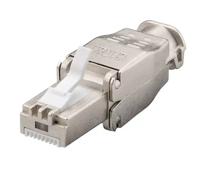 Kostenloser Versand RJ45 Stecker CAT6a für LAN Verlegekabel Feldkonfektionierbarer