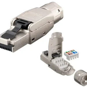 RJ45 Stecker CAT8.1 für LAN Verlegekabel Feldkonfektionierbarer Neu Im Sortiment