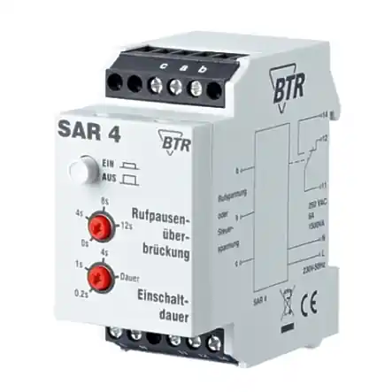 Finale Aktion SAR4 TK Telefonrelais AB-TAE Anschalterelais 230V Hutschiene