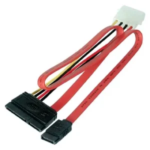 SATA Kabel 50cm S-ATA Data mit Strom auf 1x 5,25 Schneller Versand