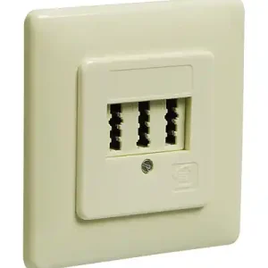 TAE Dose Unterputz NFN Buchsen für 1xTel-Nr Beige Telefondose Sichere Zahlung