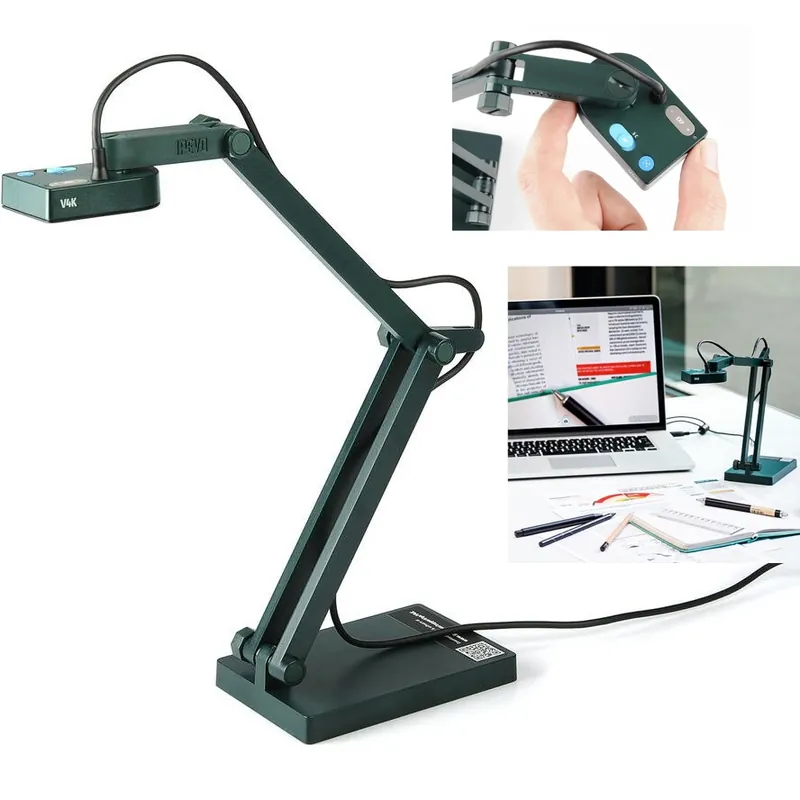 USB Kamera FullHD 8MP Dokumentenkamera mit Halterung Geprüft