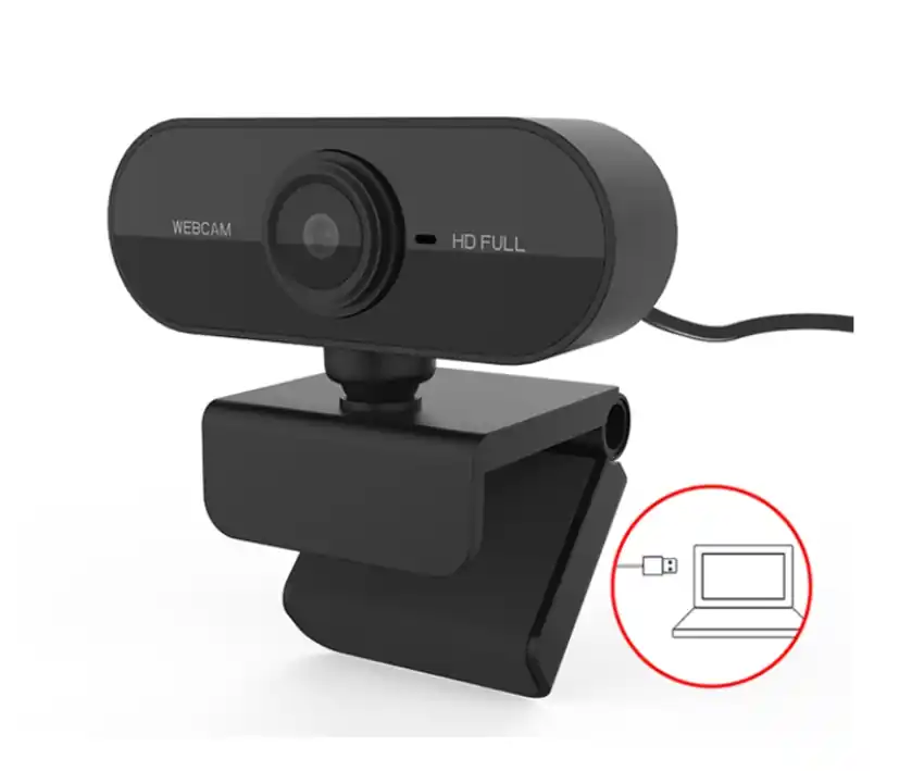 USB Kamera mit Halterung FullHD 2MP Weitwinkel und Mikrofon Angebot