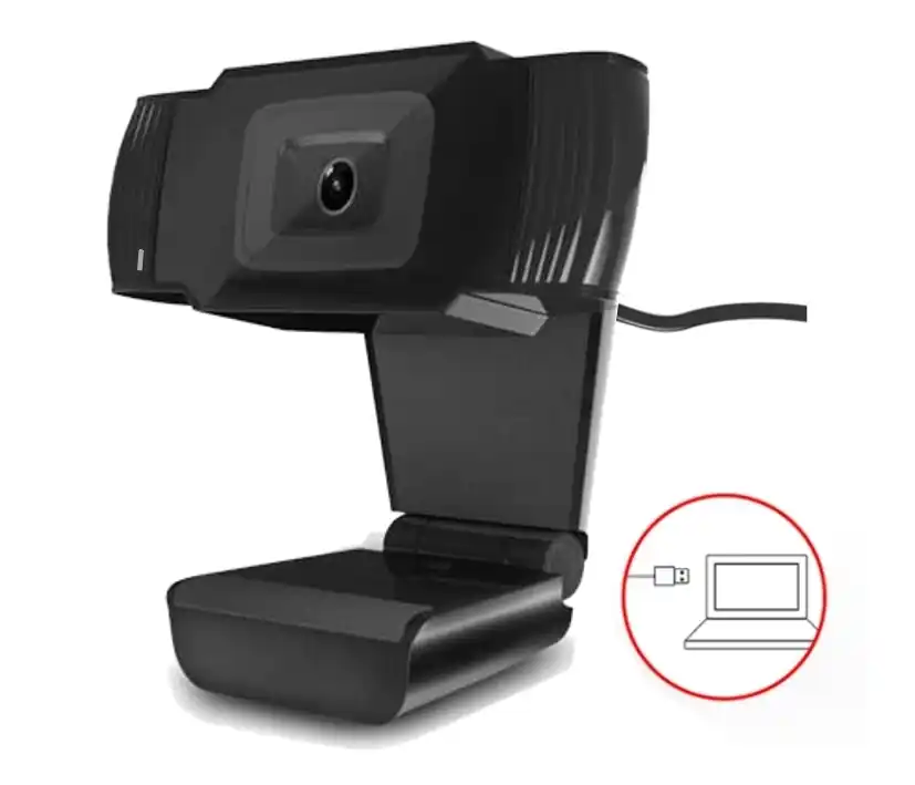 USB Kamera mit Halterung FullHD 3MP Weitwinkel und Mikrofon Neue Kollektion