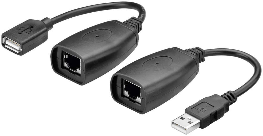 Schneller Versand USB über CAT Kabel - USB Extender USB über LAN Kabel - USB bis 40m - USB über RJ45