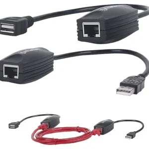Letzte Chance USB über CAT Kabel - USB Extender USB über LAN Kabel - USB bis 60m - USB über RJ45