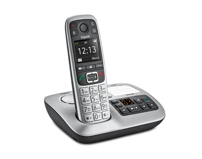 Telefon Funktelefon Gigaset E560A DECT ideal für Senioren Hörgerätekompatibel und Anrufbeantworter Begrenztes Angebot