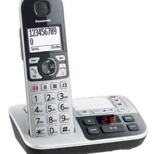 Telefon Funktelefon KX-TGE520GS für Senioren mit SOS-Taste und Anrufbeantworter Ausverkauf