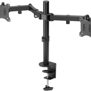 Original Tischhalter für 2 Bildschirme bzw 2 Monitore 17-32zoll Tischhalter VESA Norm