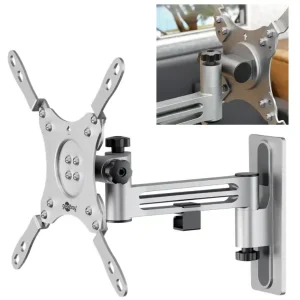 Sichere Zahlung TV Halter für Wohnmobil Caravan bis 42zoll drehbar kippbar M230 VESA75 VESA100 VESA200