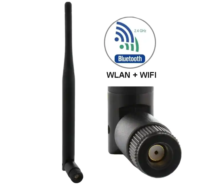 Preis Gesenkt WLAN Antenne 2,4Ghz mit SMA-REV-Stecker auch für Bluetooth geeignet
