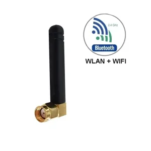 WLAN Antenne 2,4Ghz mit SMA-REV-Stecker auch für Bluetooth LTE geeignet Direktkauf