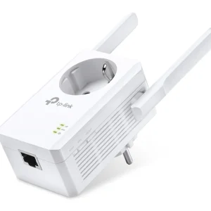 Exklusiv WLAN Repeater WLAN Verstärker mit integrierter Steckdose und WPS Taste
