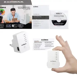 WLAN Repeater WLAN Verstärker mit LAN-Buchse Intelligenter 3-in-1 Repeater 2,4Ghz Access-Point oder Wireless-Bridge Sonderaktion