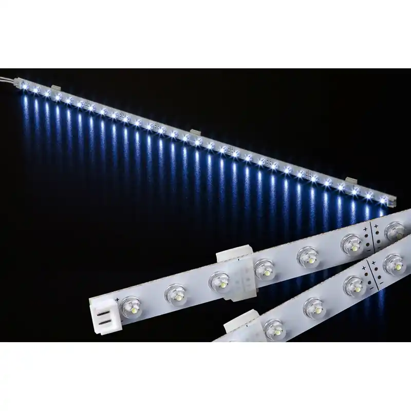 0,37m LED Streifen starr BLAU 12V Stripe 2,1W mit 30LEDs Angebot