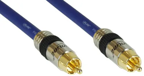 0,5m Cinchkabel Premium Digital Audio HighEnd hochwertig Direkt Vom Hersteller