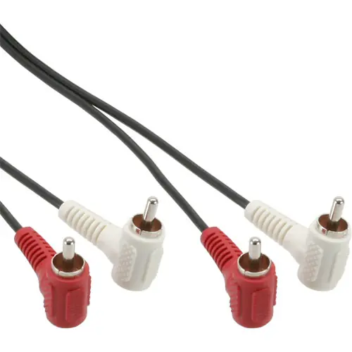 1,2m Cinchkabel Standard 4x Winkelstecker Geprüft