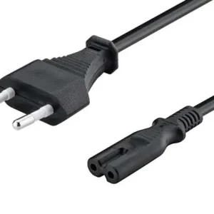 1,5m Netzkabel Eurokabel Euronetzkabel C8 Schwarz Beliebt