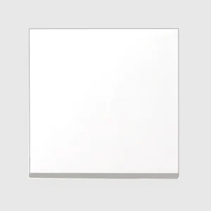 Garantierte Lieferung 1-fach Wippe Blende 50x50mm Reinweiss Meridian