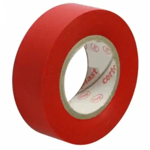 Must-Have 10m Elektroisolierband je Rolle in ROT Breite 15mm