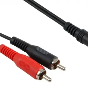 Knallerangebot 10m Klinkenkabel 3,5mm Klinke auf 2x Cinchstecker