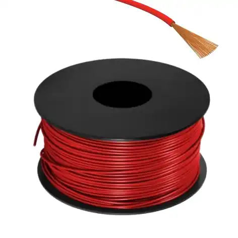 Direktkauf 100m Litze 1x 0,25qmm LIY ROT