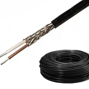 100m Mikrofonkabel 2x0,5qmm Schwarz 6mm geschirmtes NF-Kabel auch für DMX geeignet Neu Im Sortiment