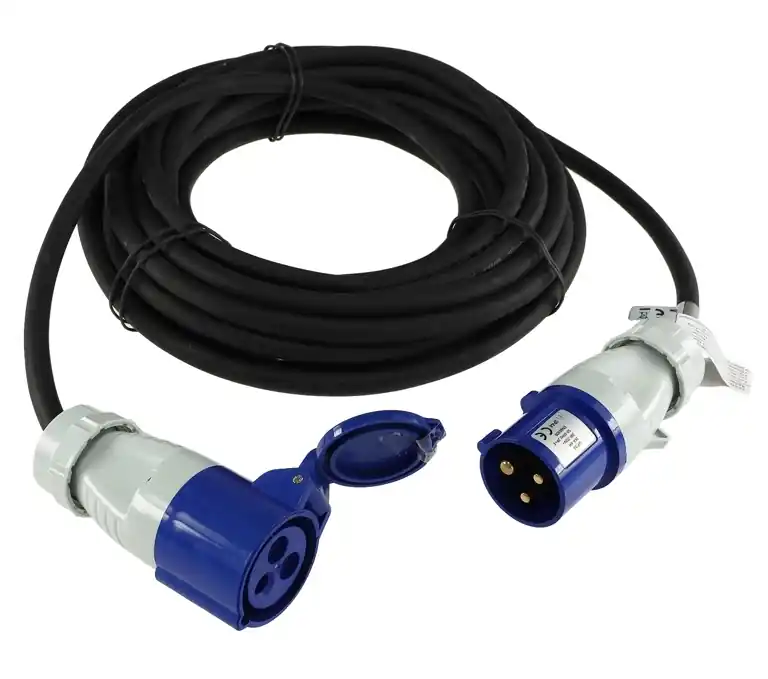 Schneller Versand 10m CEE Verlängerung CEE Stecker auf CEE Kupplung 230V 16A