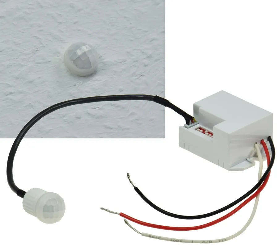 12V Bewegungsmelder 360grad Deckeneinbau 0-60W Leistung Direkt Vom Hersteller