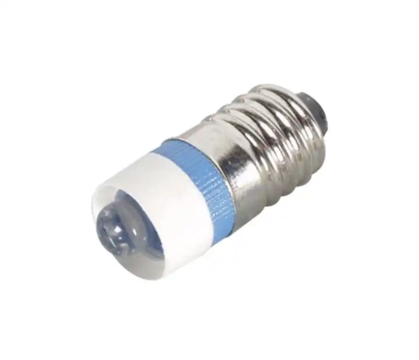 Markenprodukt 12V E10 LED Birne E10 Gewinde Blau