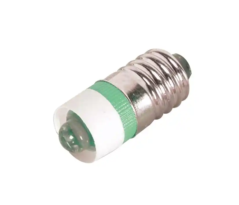 Billig 12V E10 LED Birne E10 Gewinde Grün