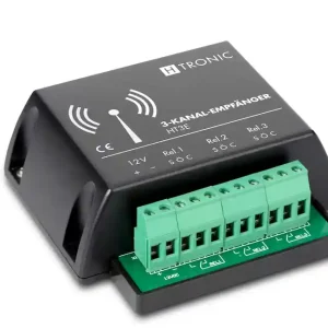 Angebot 12V Funksteuerung 3Kanal HT3E mit 5A Relais Funkrelais Funkschalter