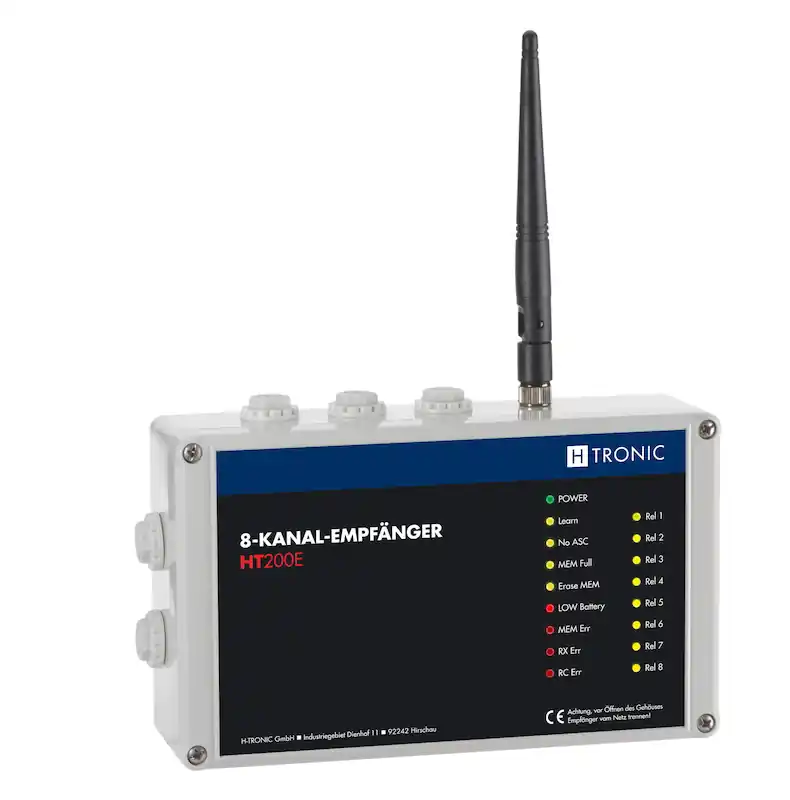 12V Funksteuerung 8Kanal HT8E mit 5A Relais Funkrelais Funkschalter Schnäppchen