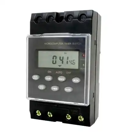 Zertifiziert 12V Zeitschaltuhr Einbauuhr Hutschiene bis 3500W Zeitrelais
