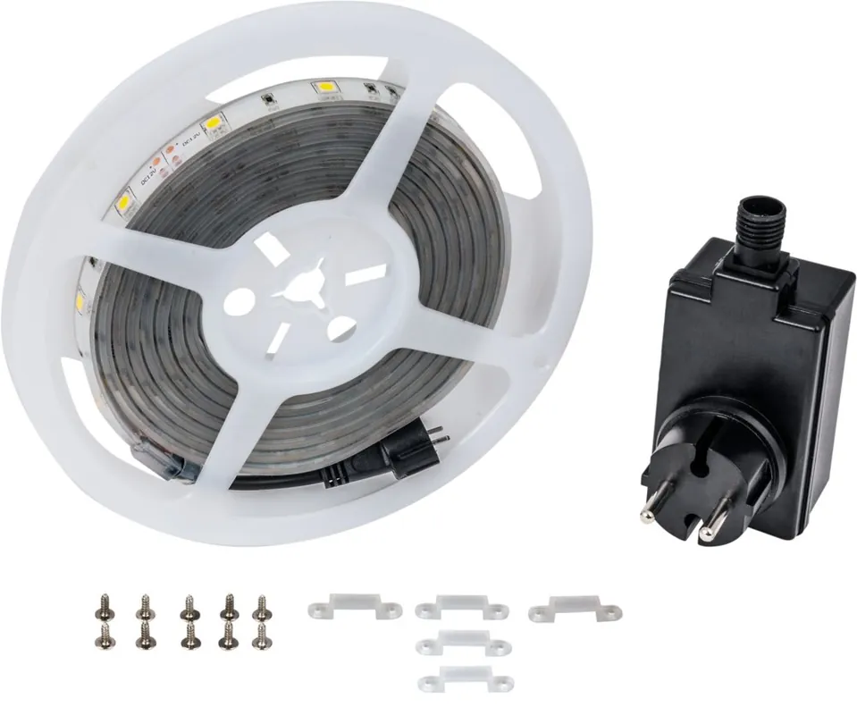2,5m LED Stripe Neutralweiss Outdoor 20W 230V Neue Ware