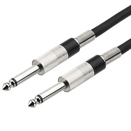 15m Lautsprecherkabel 1,5qmm Klinke 6,3mm Stecker-Stecker Klinkenkabel Ab Werk