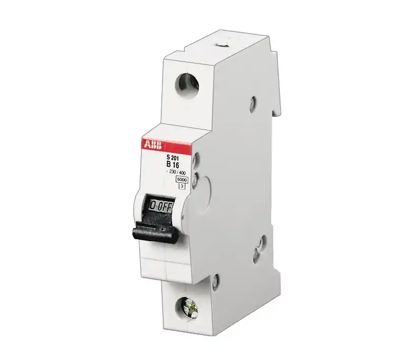 16A Sicherungsautomat B-Charakter S201 1x16A Automat für Hausverteilung Markenware
