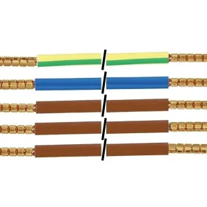 16qmm Kabel Verdrahtung 3xBraun 1xBlau 1xPE 600-1080mm Online Kaufen