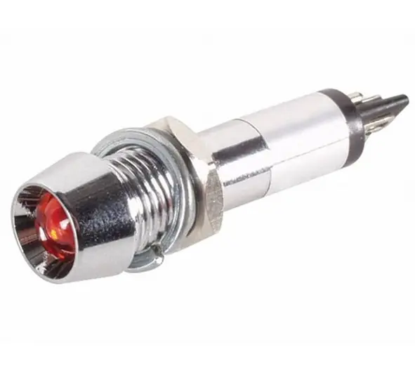 230V LED Signallampe in Rot 10mm Signalleuchte Kontrollbirne Sale