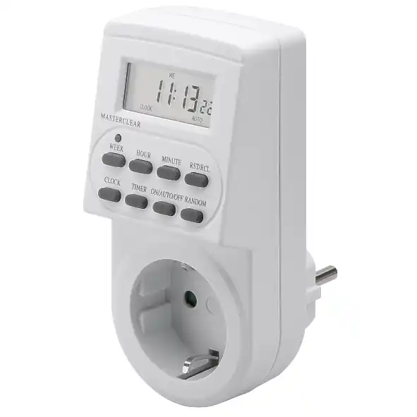 230V Zeitschaltuhr Digital bis 3600Watt belastbar Ab Werk