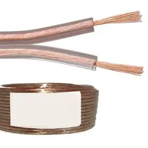 25m Lautsprecherkabel 2x 1,5qmm Transparent CCA Must-Have
