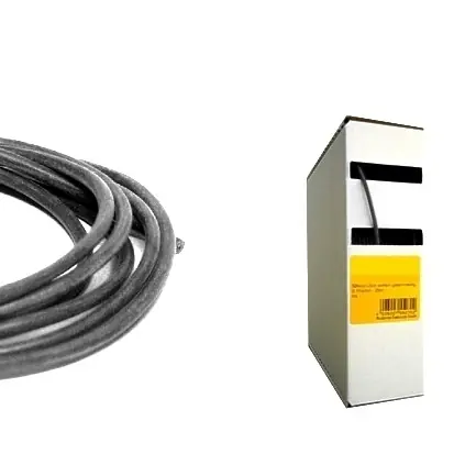 Abverkauf 25m Silikonkabel 4qmm Schwarz Temperaturfest bis 180 Grad
