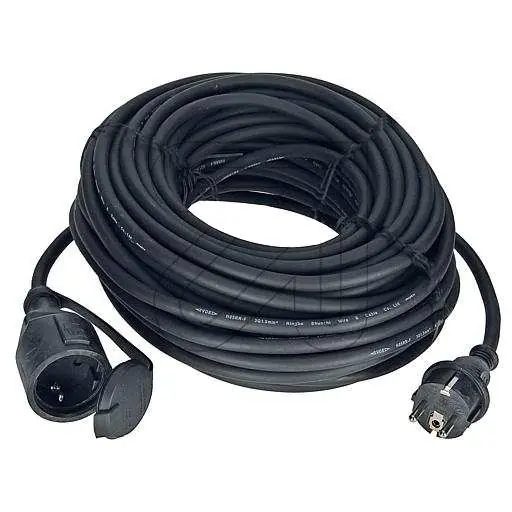 Neue Ware 25m Stromverlängerung Gummikabel 3x1,5qmm