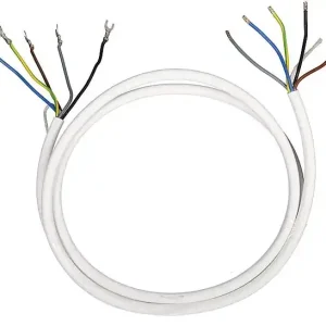 Kostenloser Rückversand 2m Herdanschlußkabel 5x1,5qmm mit Aderendhülsen und Kabelschuh