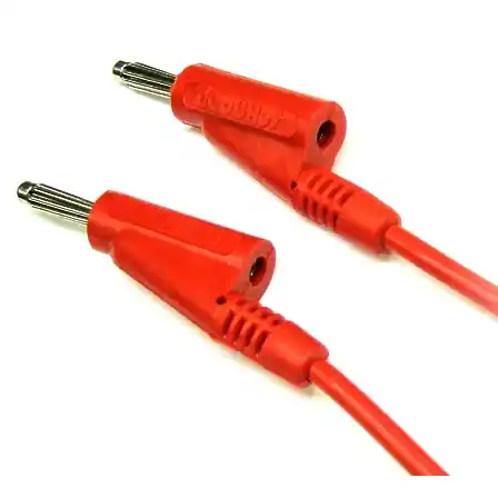 2m Laborkabel Messkabel ROT bis 10A Bestpreis