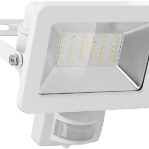 Schnäppchen 30W LED Scheinwerfer mit Bewegungsmelder 4000K 2550lm IP44 Fluter Strahler