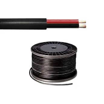 Sichere Zahlung 50m Lautsprecherkabel 2x 1,5qmm Rund Ring Schwarz