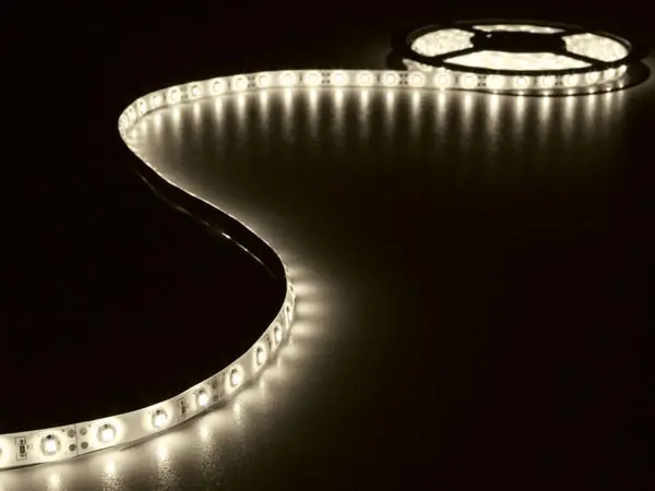 5m LED Stripe flexibel IP61 Warmweiss 12V Stripe 24W mit 300LEDs Sofort Bestellen